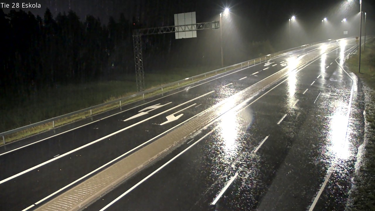 Weather Camera Image Väg 28 Eskola, Kannus, Keski-Pohjanmaa