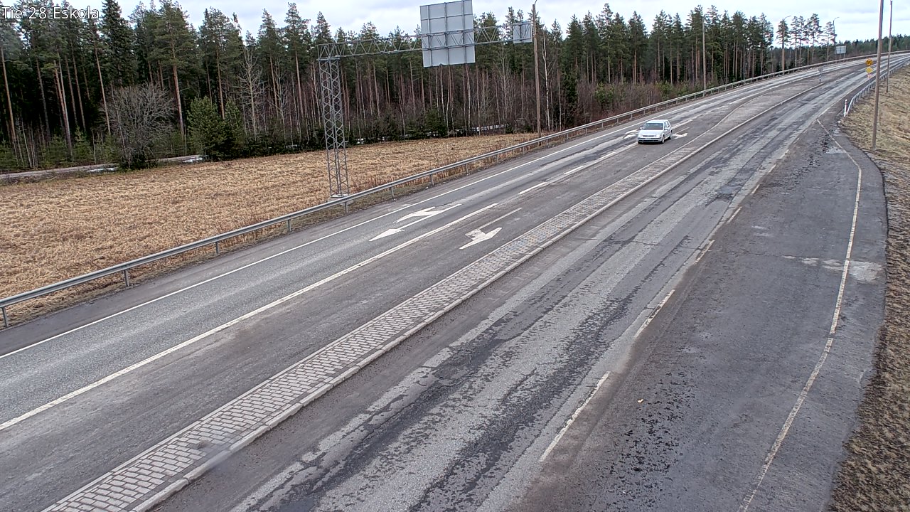 Weather Camera Image Road 28 Eskola, Kannus, Keski-Pohjanmaa