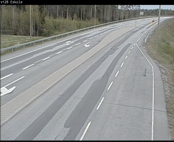 Weather Camera Image Road 28 Eskola, Kannus, Keski-Pohjanmaa