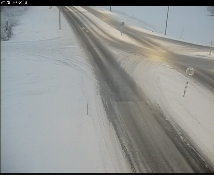 Weather Camera Image Väg 28 Eskola, Kannus, Keski-Pohjanmaa