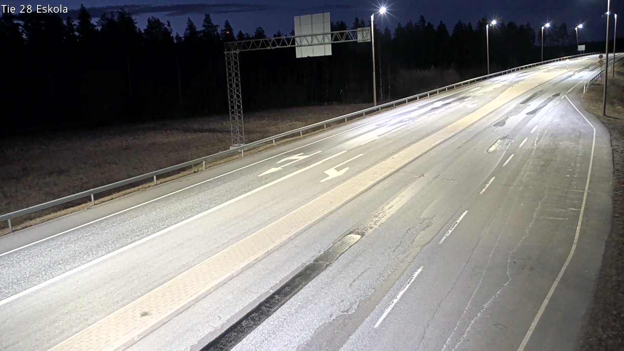 Weather Camera Image Road 28 Eskola, Kannus, Keski-Pohjanmaa
