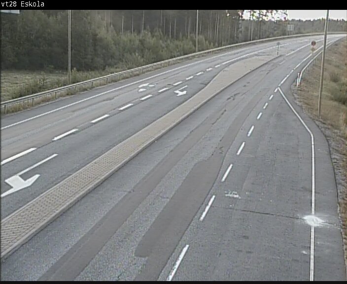 Weather Camera Image Väg 28 Eskola, Kannus, Keski-Pohjanmaa