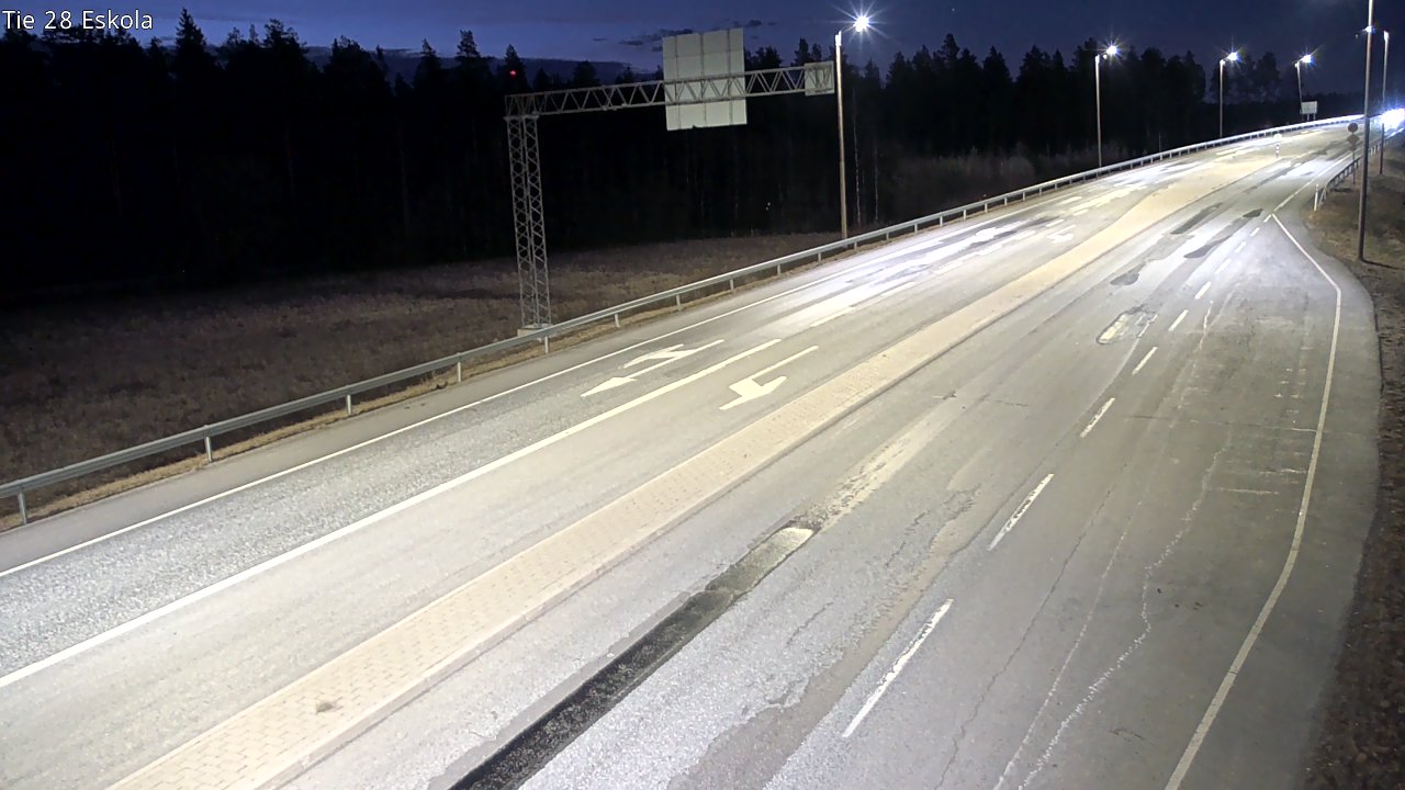 Weather Camera Image Road 28 Eskola, Kannus, Keski-Pohjanmaa