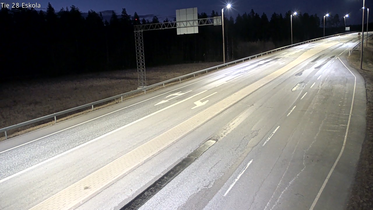 Weather Camera Image Road 28 Eskola, Kannus, Keski-Pohjanmaa