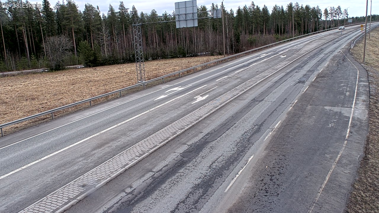 Weather Camera Image Väg 28 Eskola, Kannus, Keski-Pohjanmaa