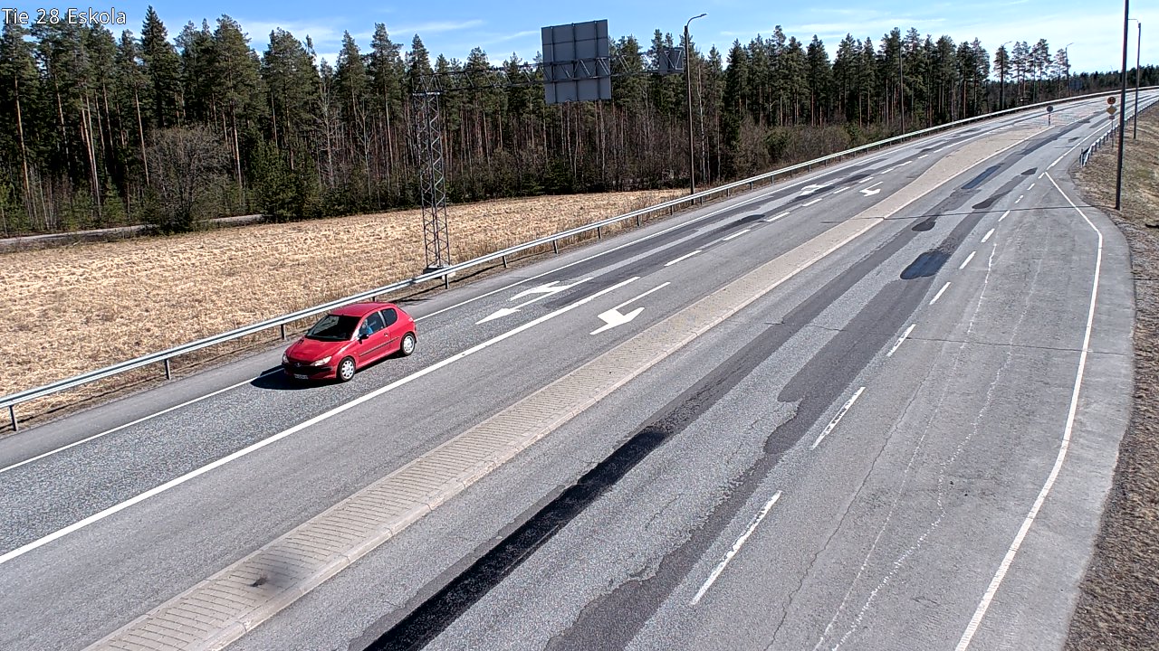Kelikamerat Kuva Tie 28 Eskola, Kannus, Keski-Pohjanmaa