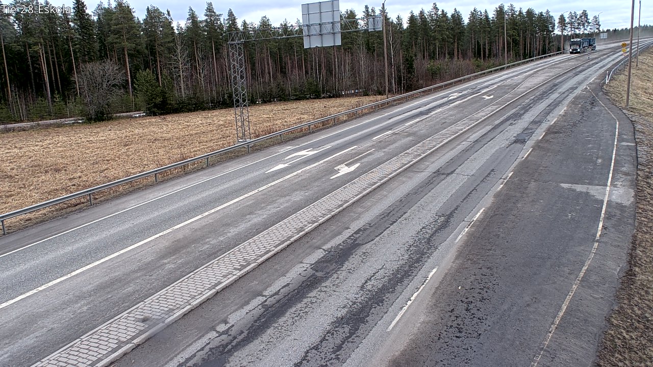 Weather Camera Image Väg 28 Eskola, Kannus, Keski-Pohjanmaa
