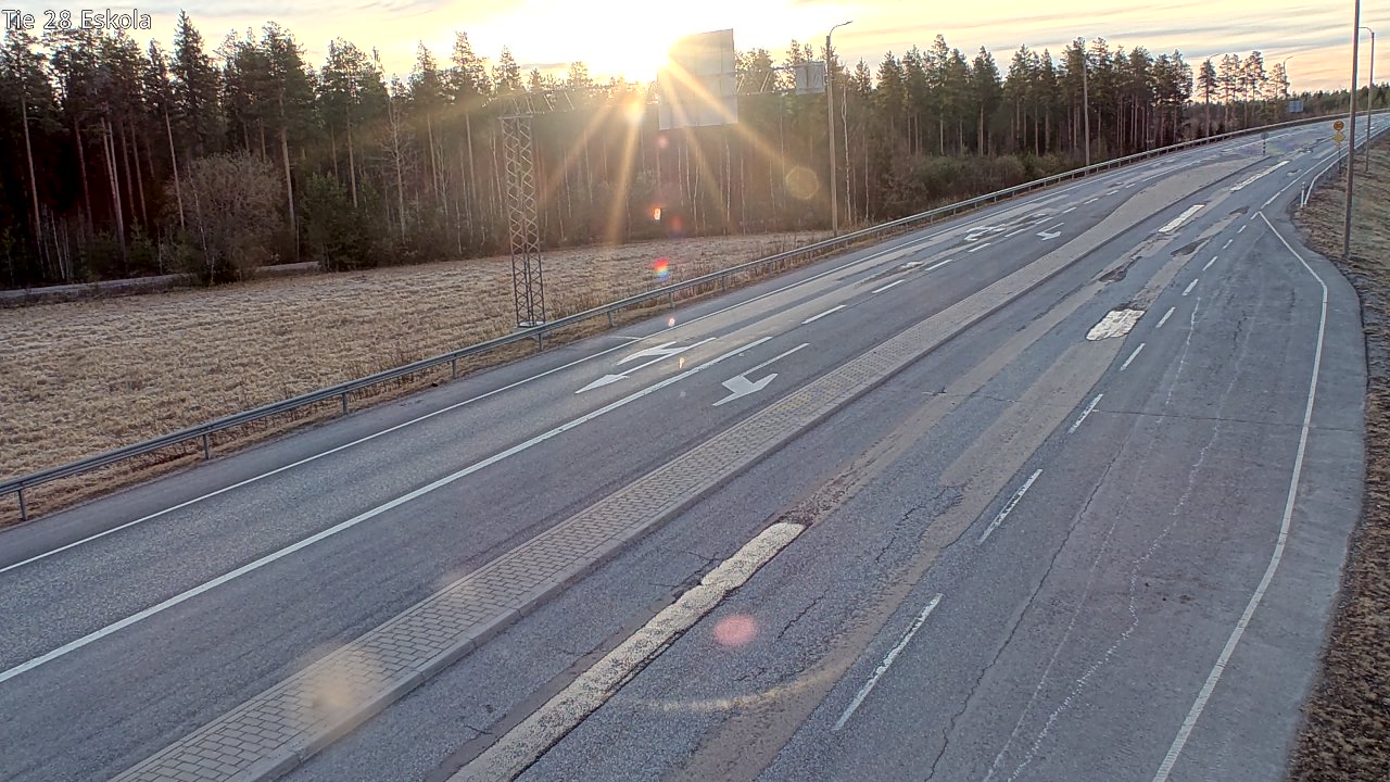 Kelikamerat Kuva Tie 28 Eskola, Kannus, Keski-Pohjanmaa