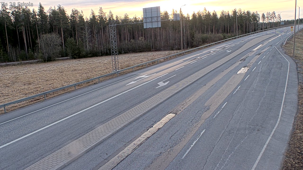Kelikamerat Kuva Tie 28 Eskola, Kannus, Keski-Pohjanmaa