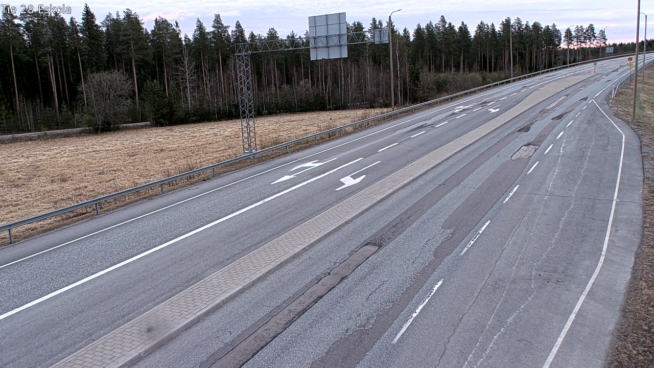 Weather Camera Image Road 28 Eskola, Kannus, Keski-Pohjanmaa