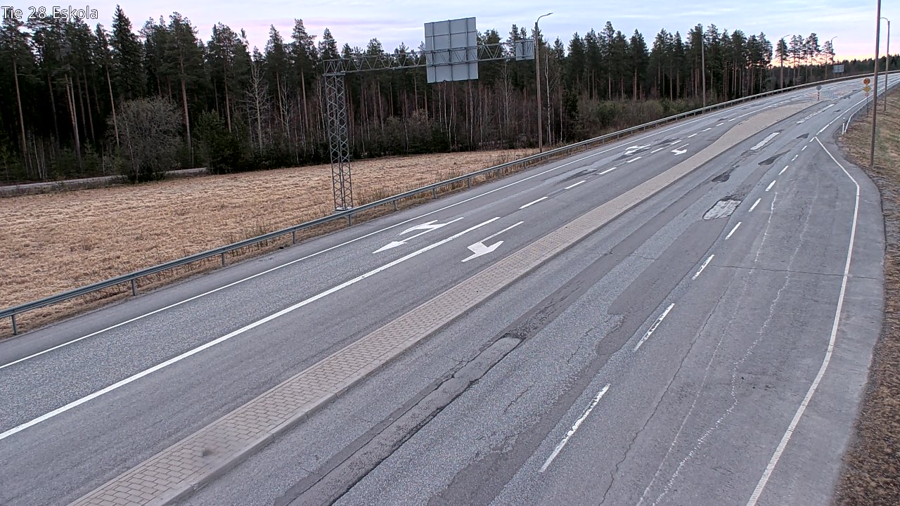 Weather Camera Image Road 28 Eskola, Kannus, Keski-Pohjanmaa