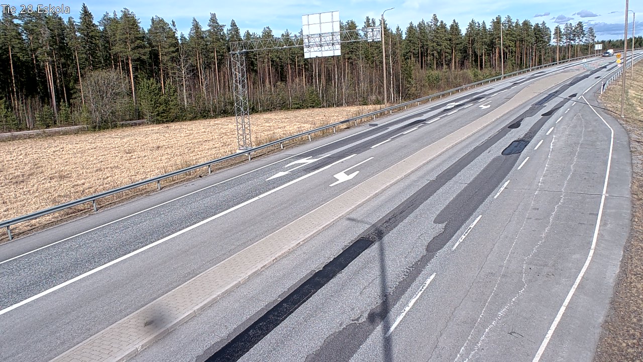 Kelikamerat Kuva Tie 28 Eskola, Kannus, Keski-Pohjanmaa