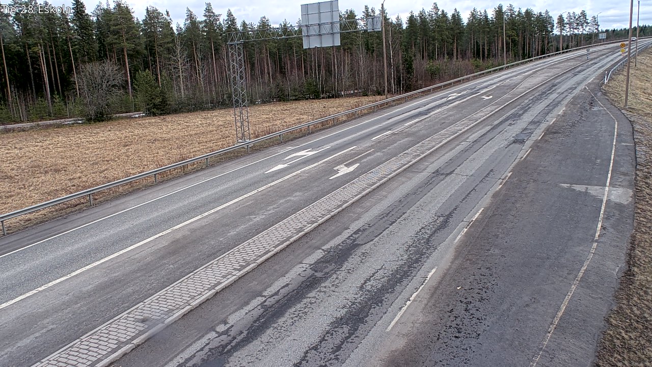 Weather Camera Image Road 28 Eskola, Kannus, Keski-Pohjanmaa