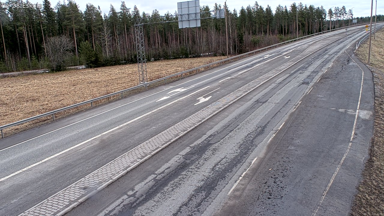 Weather Camera Image Road 28 Eskola, Kannus, Keski-Pohjanmaa