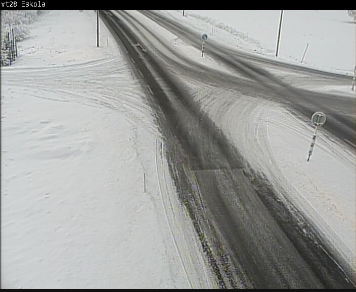 Weather Camera Image Väg 28 Eskola, Kannus, Keski-Pohjanmaa