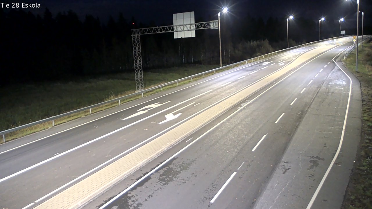 Weather Camera Image Väg 28 Eskola, Kannus, Keski-Pohjanmaa