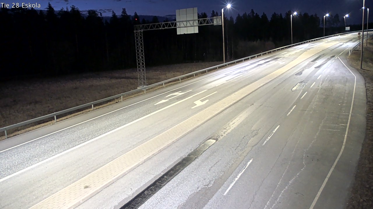 Weather Camera Image Road 28 Eskola, Kannus, Keski-Pohjanmaa