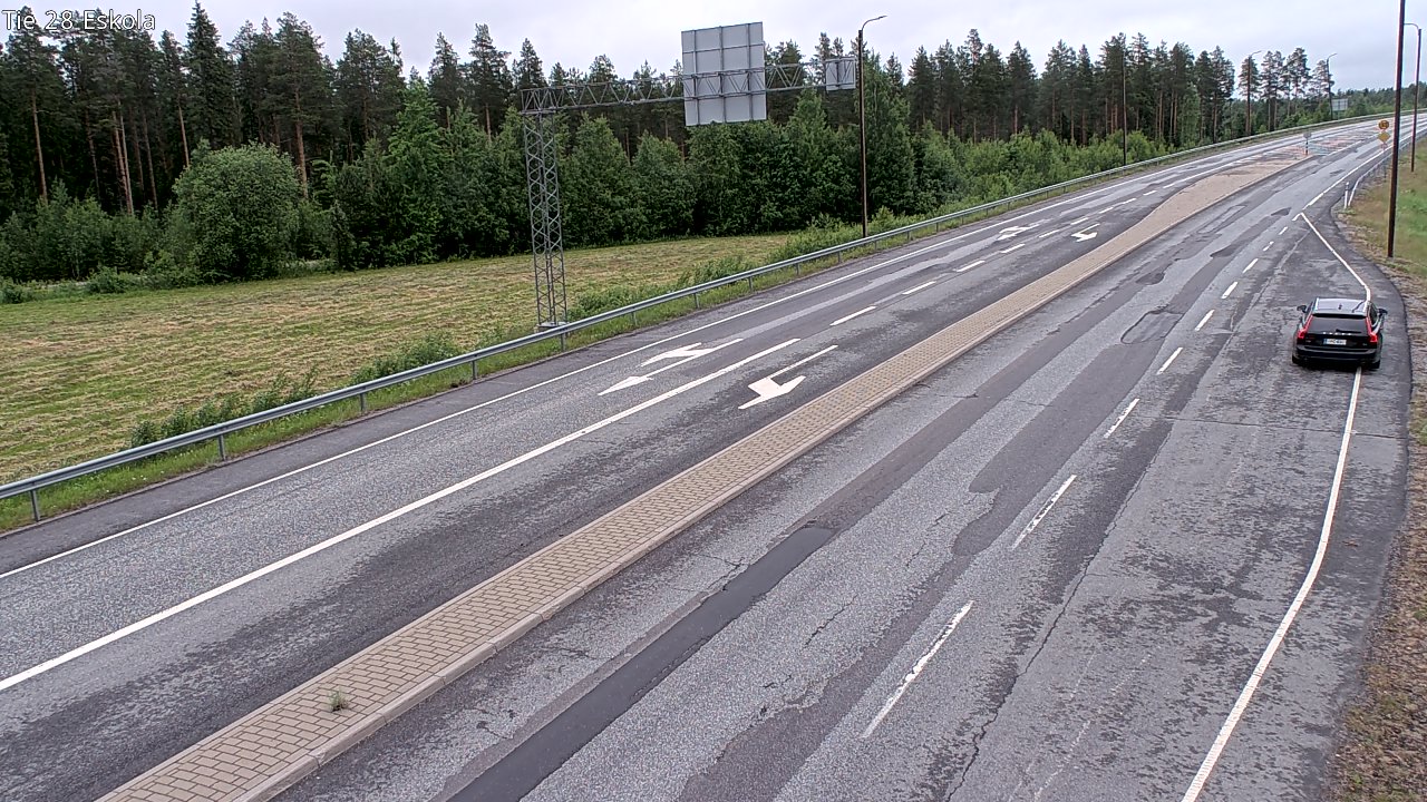 Weather Camera Image Väg 28 Eskola, Kannus, Keski-Pohjanmaa