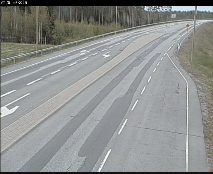 Weather Camera Image Väg 28 Eskola, Kannus, Keski-Pohjanmaa