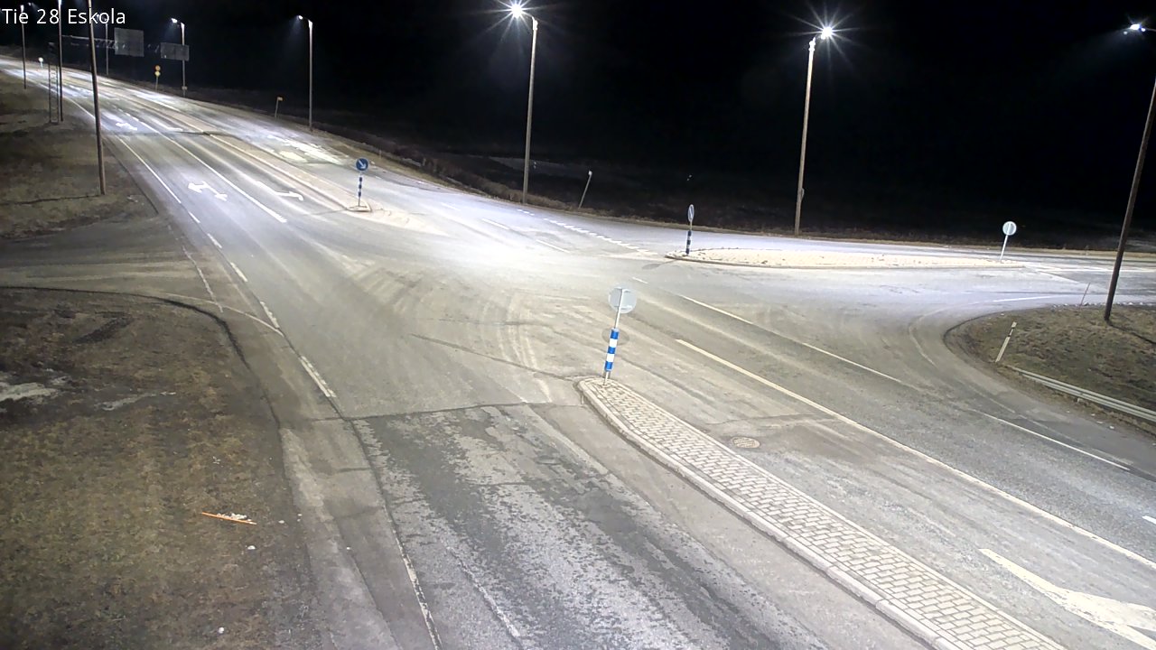 Weather Camera Image Väg 28 Eskola, Kannus, Keski-Pohjanmaa