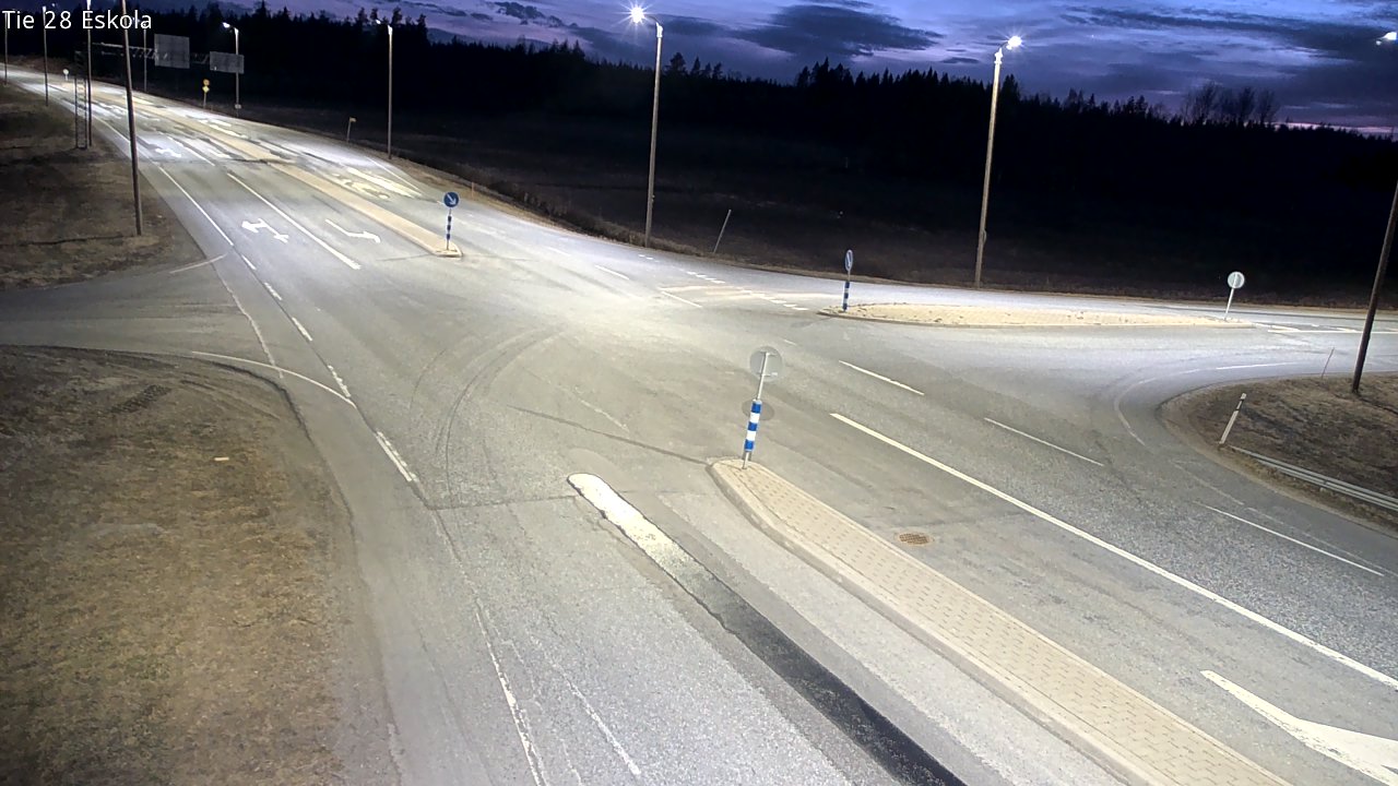 Weather Camera Image Väg 28 Eskola, Kannus, Keski-Pohjanmaa