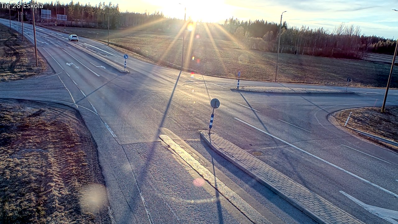 Weather Camera Image Väg 28 Eskola, Kannus, Keski-Pohjanmaa