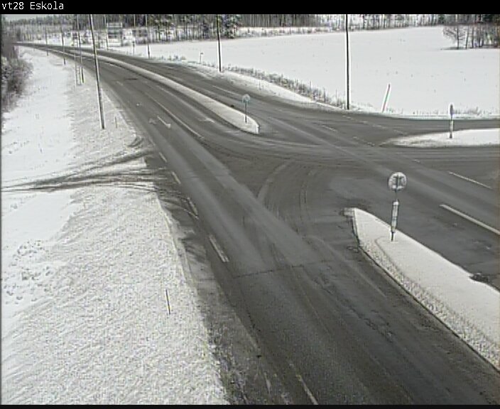 Weather Camera Image Road 28 Eskola, Kannus, Keski-Pohjanmaa