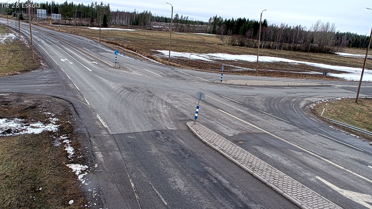 Weather Camera Image Road 28 Eskola, Kannus, Keski-Pohjanmaa