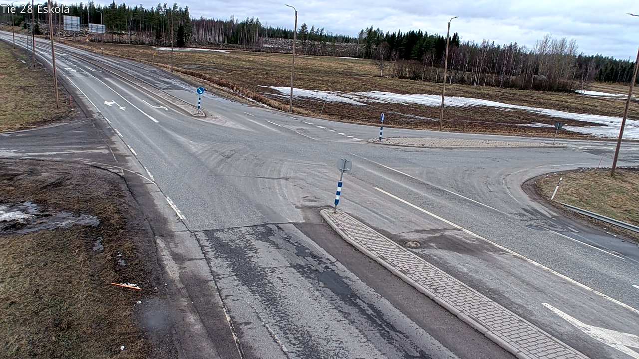 Weather Camera Image Road 28 Eskola, Kannus, Keski-Pohjanmaa