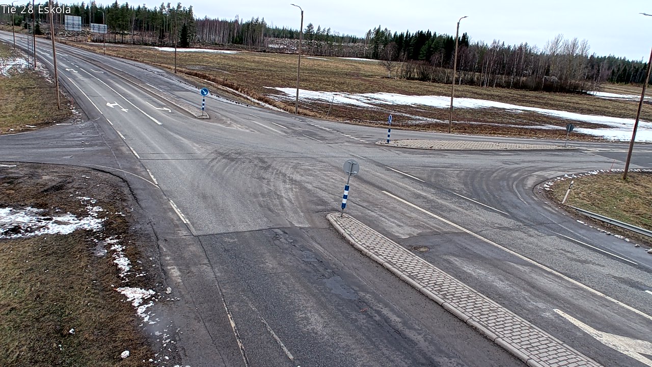 Weather Camera Image Road 28 Eskola, Kannus, Keski-Pohjanmaa