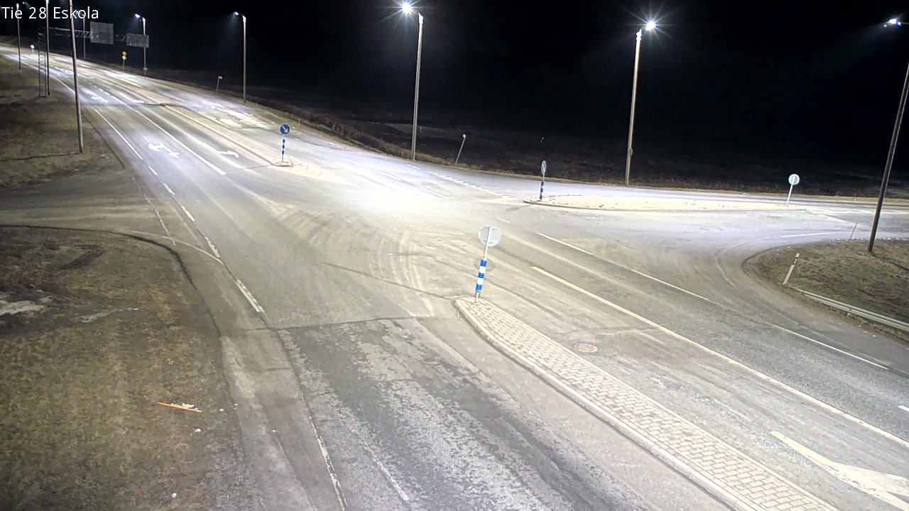 Weather Camera Image Road 28 Eskola, Kannus, Keski-Pohjanmaa