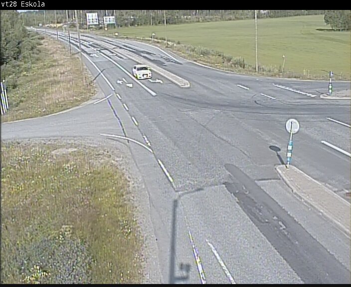 Weather Camera Image Väg 28 Eskola, Kannus, Keski-Pohjanmaa