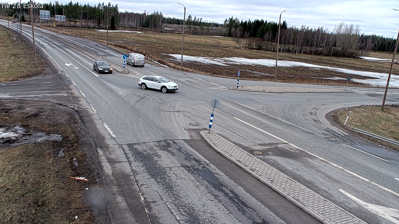 Weather Camera Image Road 28 Eskola, Kannus, Keski-Pohjanmaa