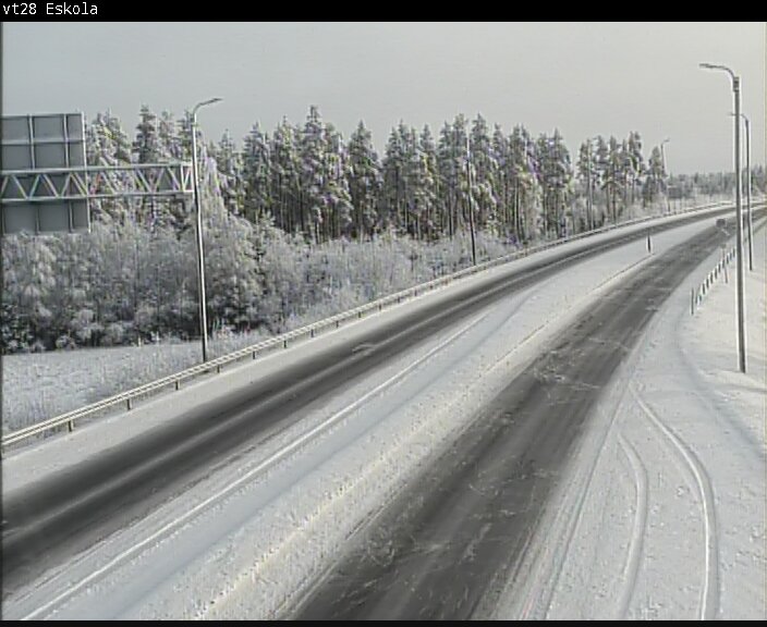 Weather Camera Image Väg 28 Eskola, Kannus, Keski-Pohjanmaa
