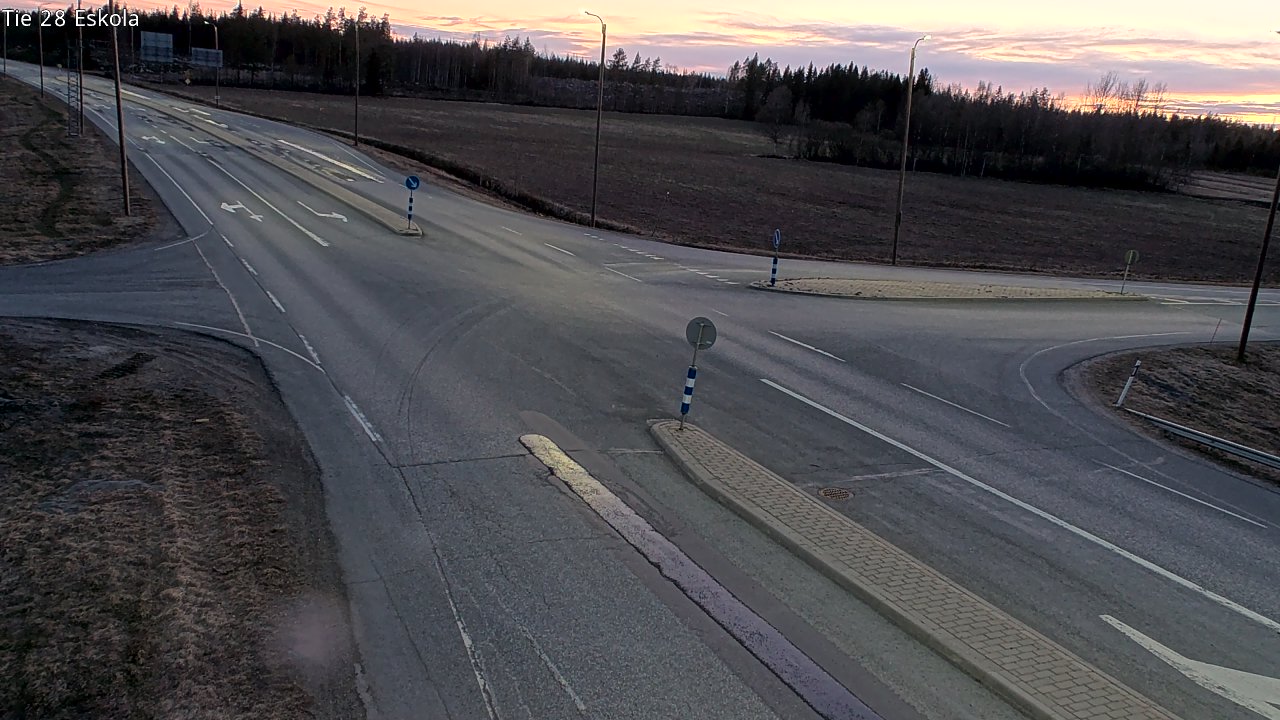 Weather Camera Image Väg 28 Eskola, Kannus, Keski-Pohjanmaa