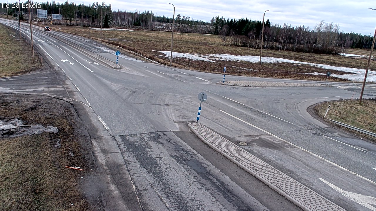 Weather Camera Image Väg 28 Eskola, Kannus, Keski-Pohjanmaa