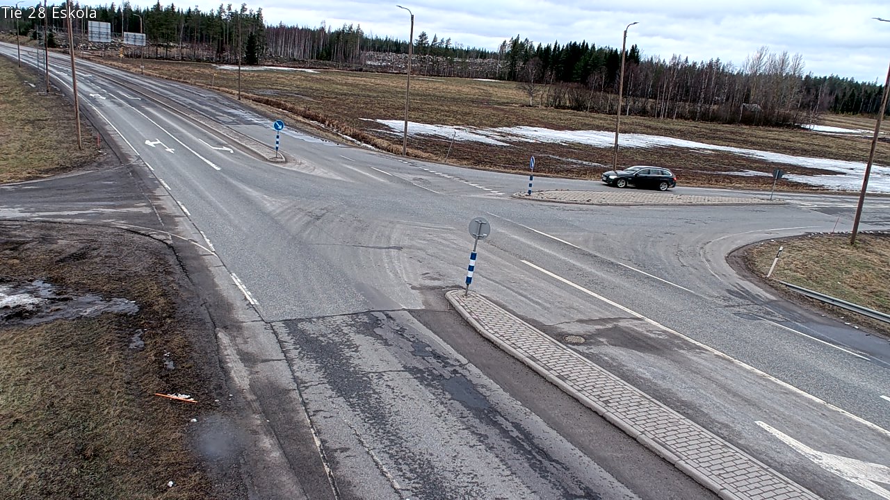 Weather Camera Image Väg 28 Eskola, Kannus, Keski-Pohjanmaa
