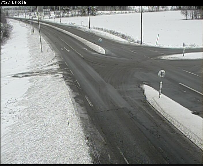 Weather Camera Image Road 28 Eskola, Kannus, Keski-Pohjanmaa
