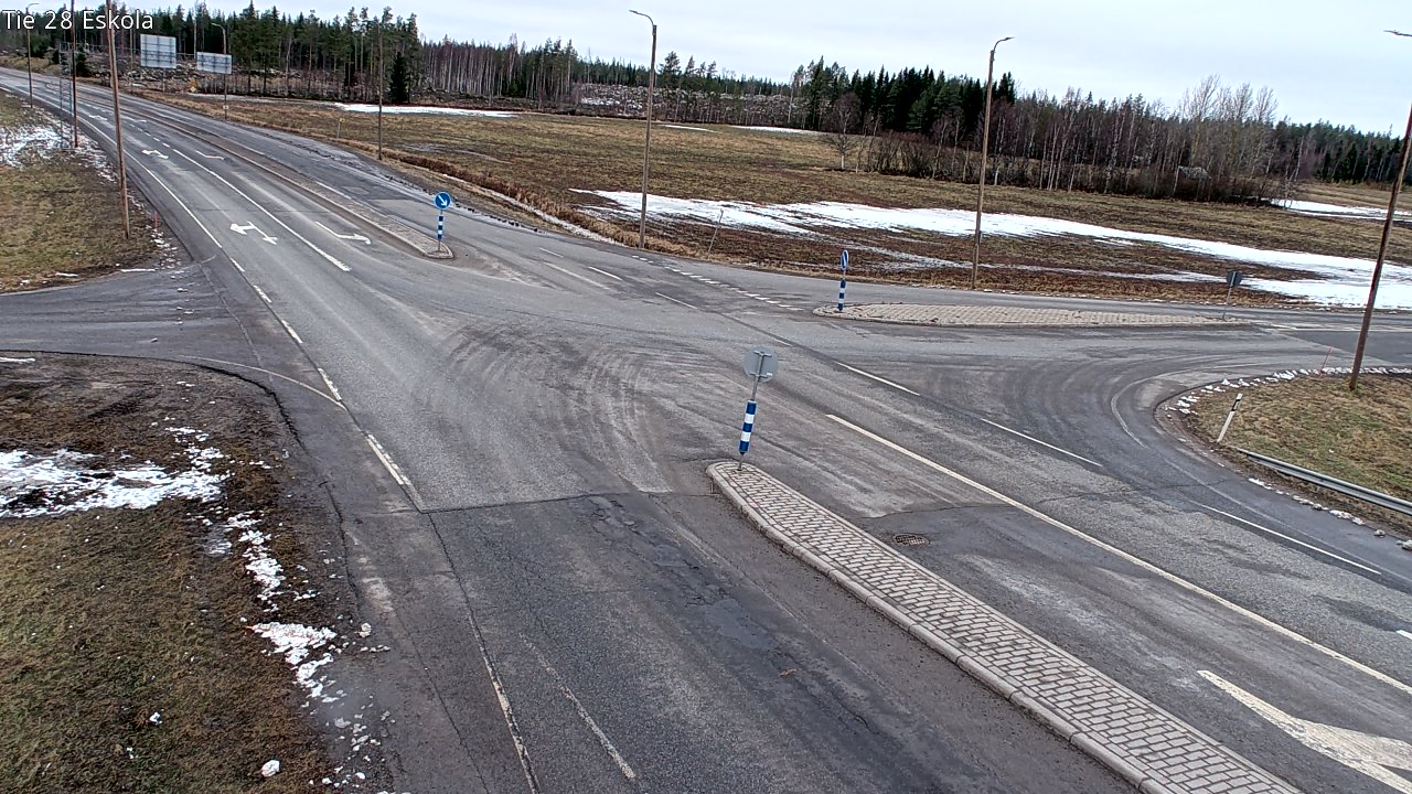 Weather Camera Image Road 28 Eskola, Kannus, Keski-Pohjanmaa