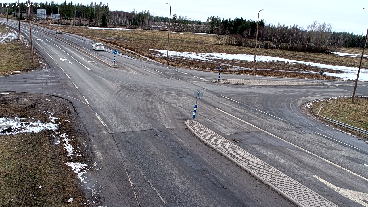 Weather Camera Image Road 28 Eskola, Kannus, Keski-Pohjanmaa