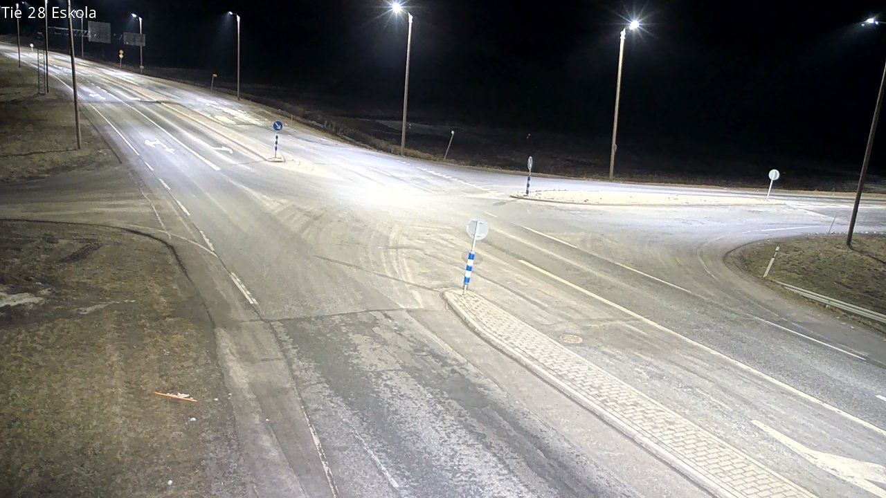Weather Camera Image Road 28 Eskola, Kannus, Keski-Pohjanmaa