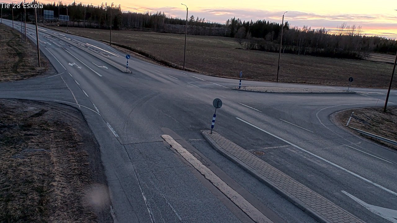Weather Camera Image Väg 28 Eskola, Kannus, Keski-Pohjanmaa