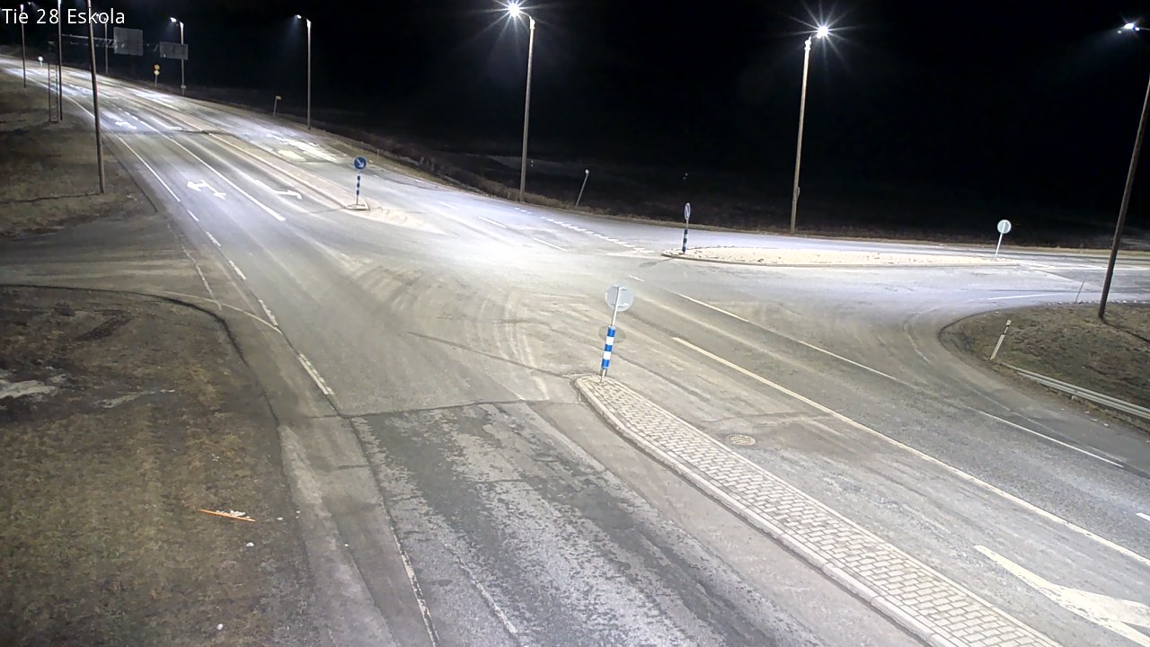 Weather Camera Image Väg 28 Eskola, Kannus, Keski-Pohjanmaa
