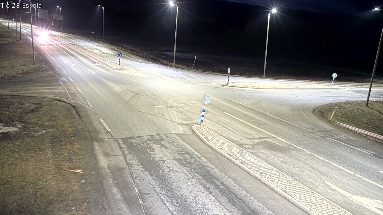 Weather Camera Image Väg 28 Eskola, Kannus, Keski-Pohjanmaa