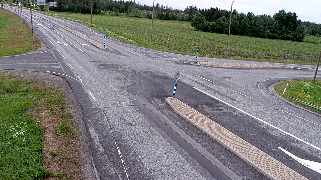 Weather Camera Image Road 28 Eskola, Kannus, Keski-Pohjanmaa