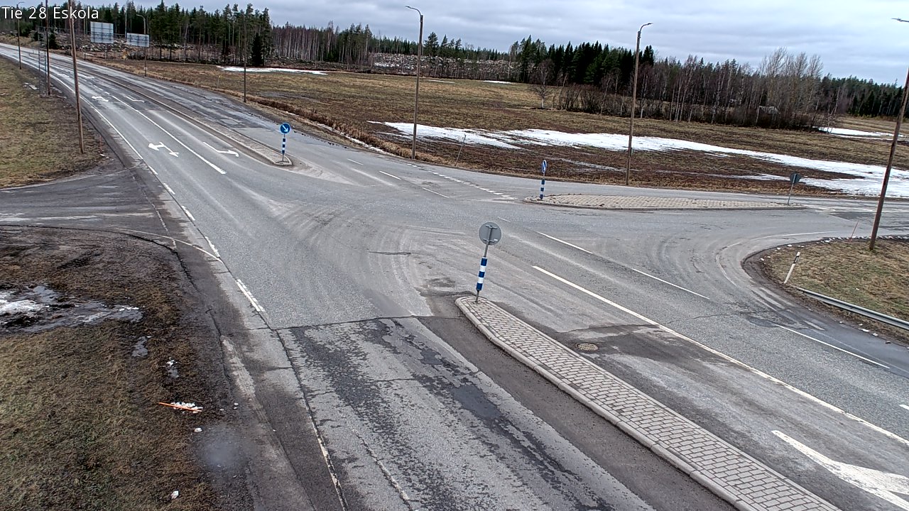 Weather Camera Image Road 28 Eskola, Kannus, Keski-Pohjanmaa