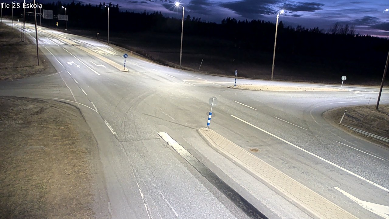 Weather Camera Image Väg 28 Eskola, Kannus, Keski-Pohjanmaa