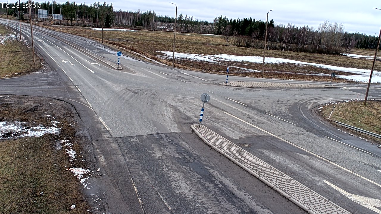 Weather Camera Image Road 28 Eskola, Kannus, Keski-Pohjanmaa