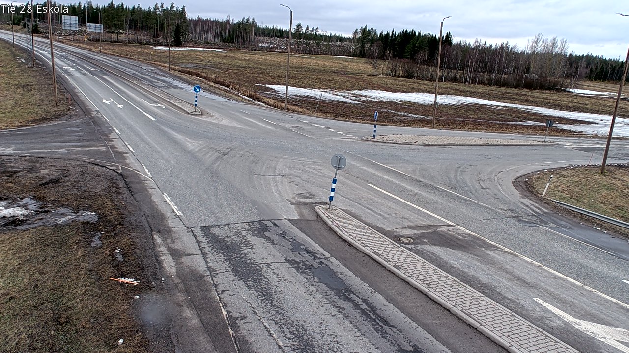 Weather Camera Image Road 28 Eskola, Kannus, Keski-Pohjanmaa