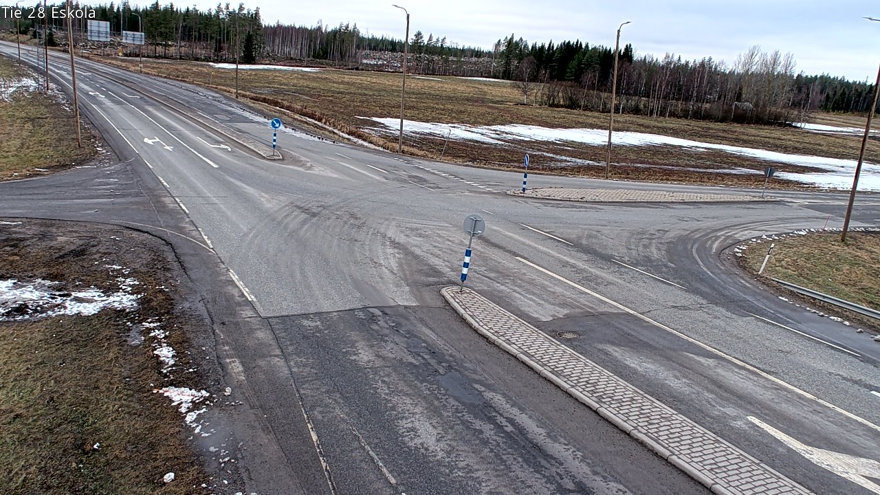 Weather Camera Image Road 28 Eskola, Kannus, Keski-Pohjanmaa